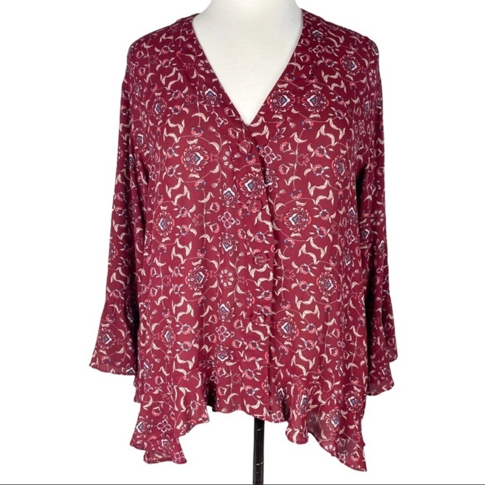Octavia Floral Print Blouse